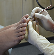 Medical pedicure treatment at Cockburn Podiatry